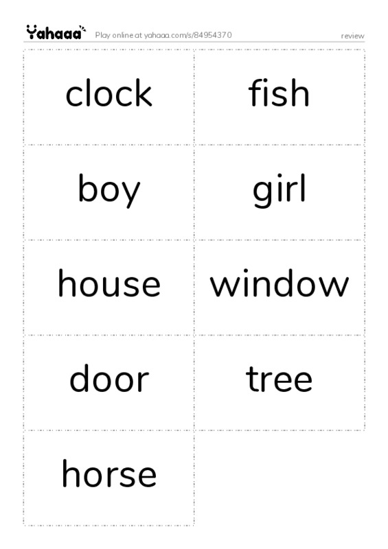 review PDF two columns flashcards