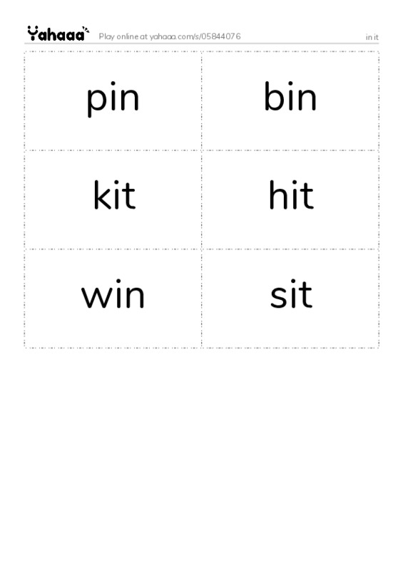 in it PDF two columns flashcards