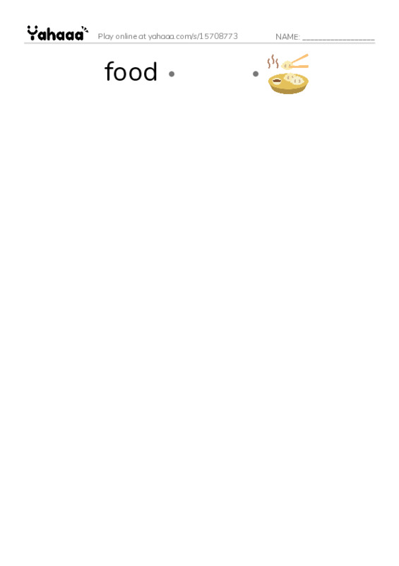 kjkjfd PDF link match words worksheet