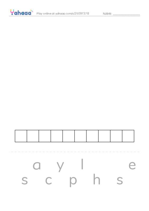 Unit 10 - Grade 3 PDF word puzzles worksheet