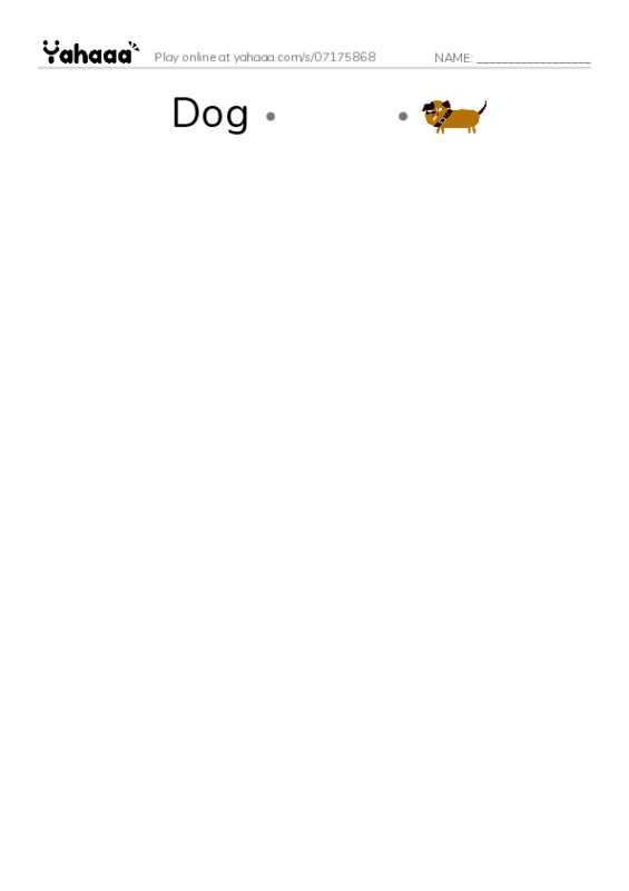 1 PDF link match words worksheet