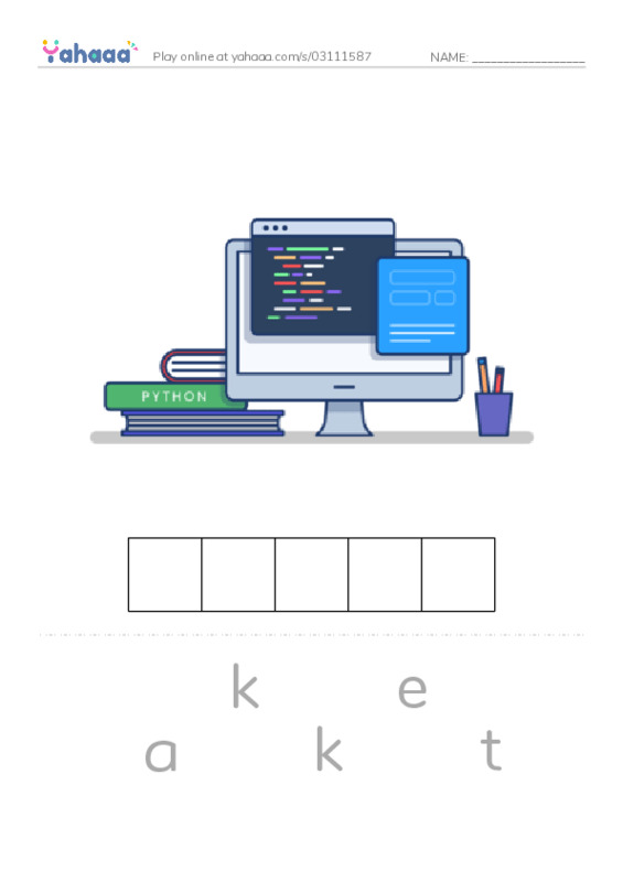 game over PDF word puzzles worksheet