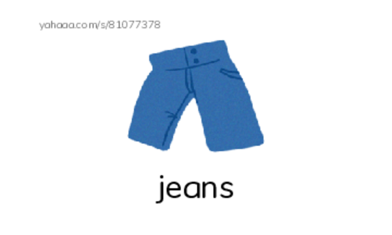 Index cards with pictures worksheet for Clothes