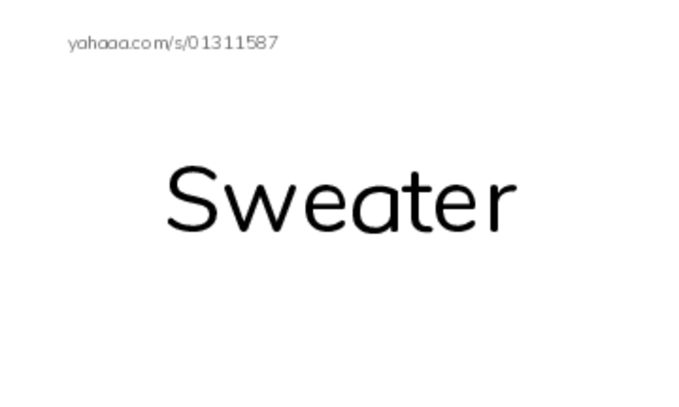 Index cards, words only worksheet for BG. Clothes