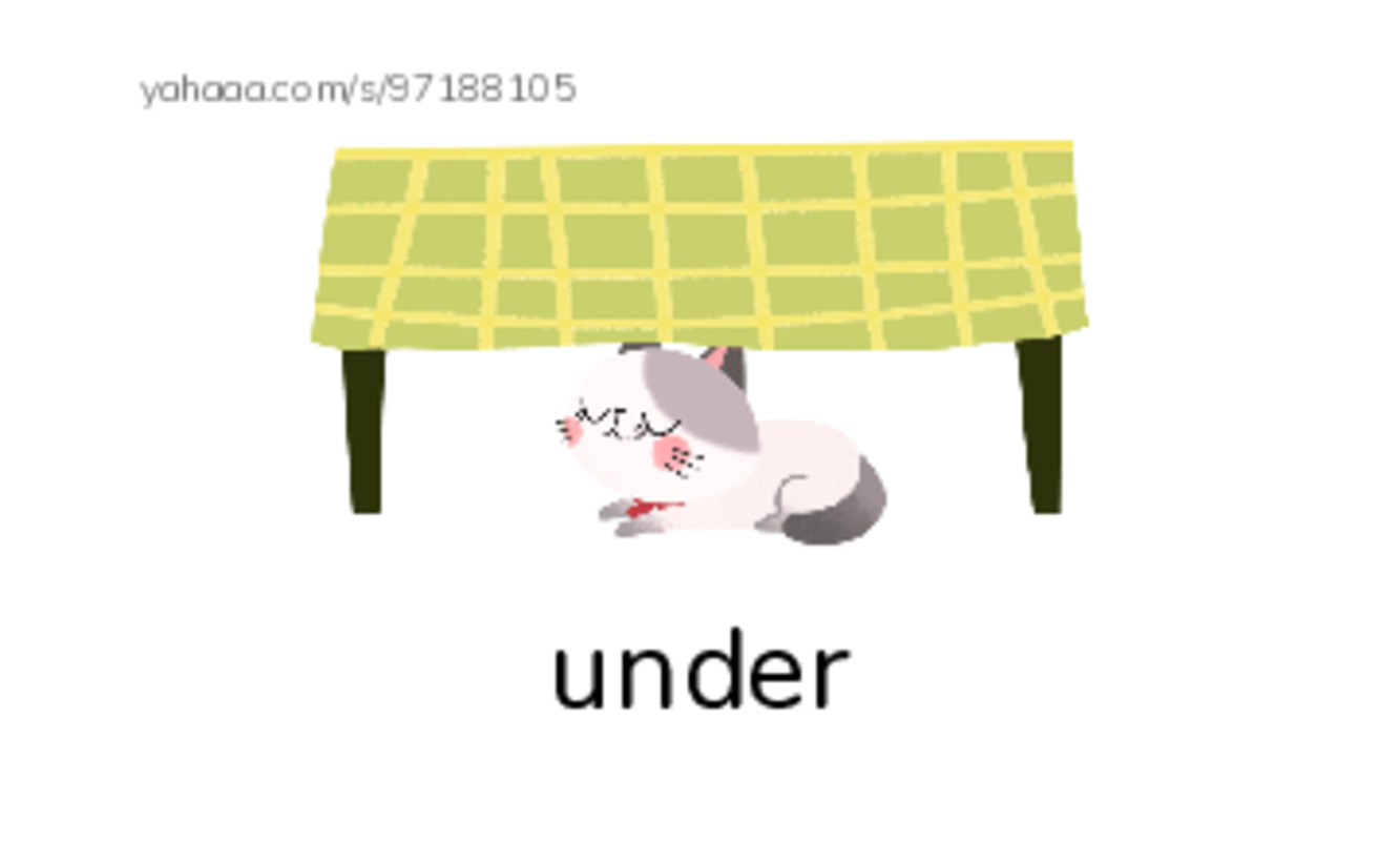 Index cards with pictures worksheet for BG. Preposition