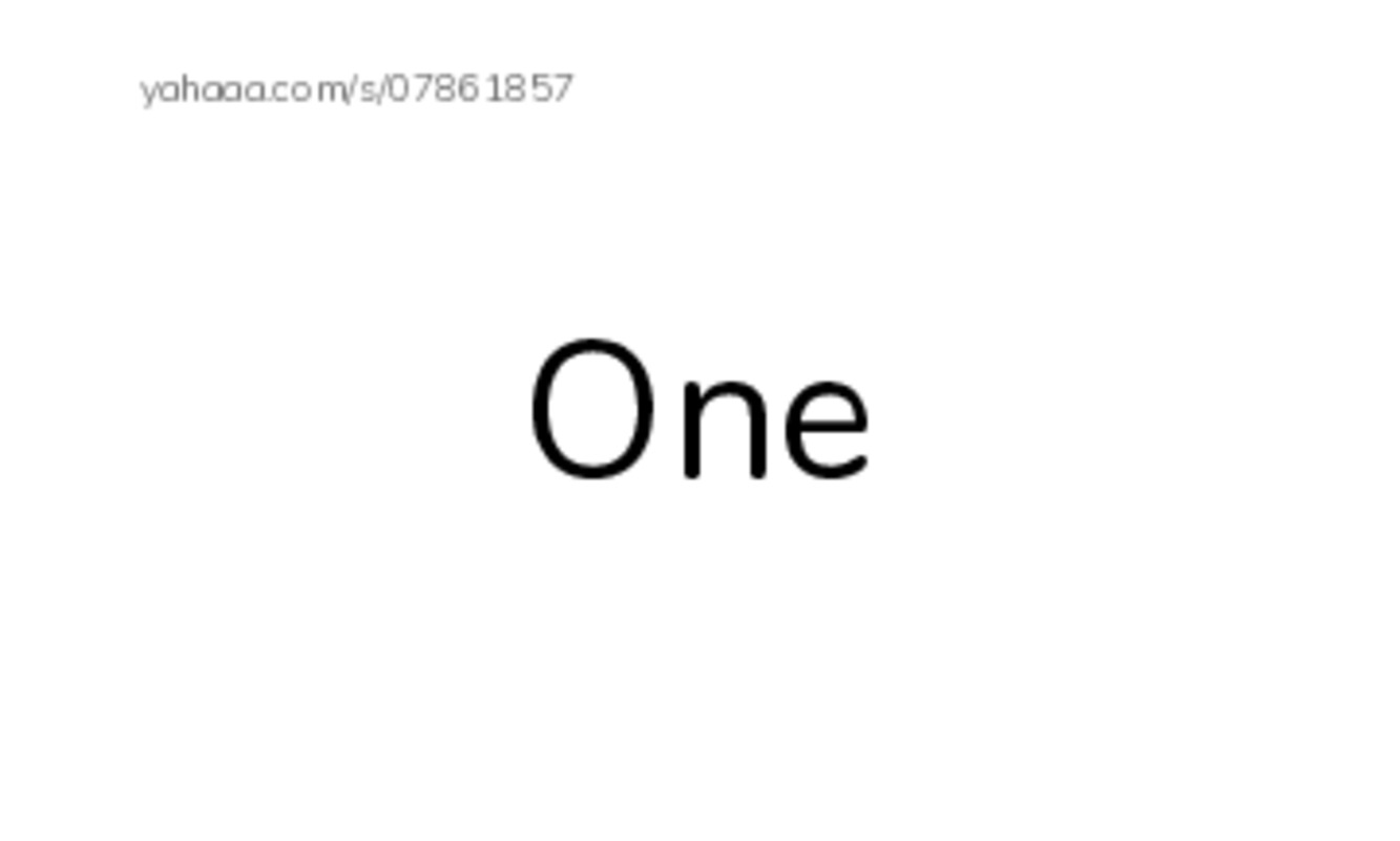 Index cards, words only worksheet for Numbers