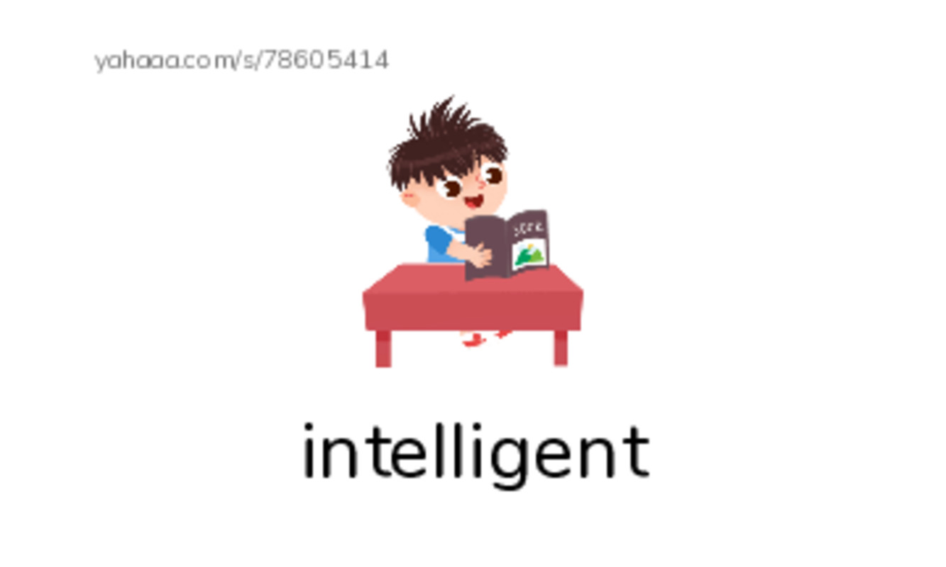 Index cards with pictures worksheet for intelligent, shy, dishonest and 19 more