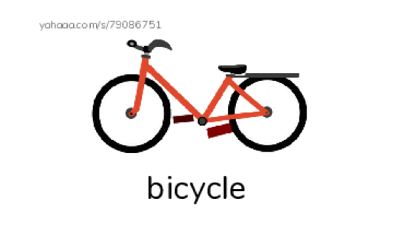 Transportation PDF index cards with images