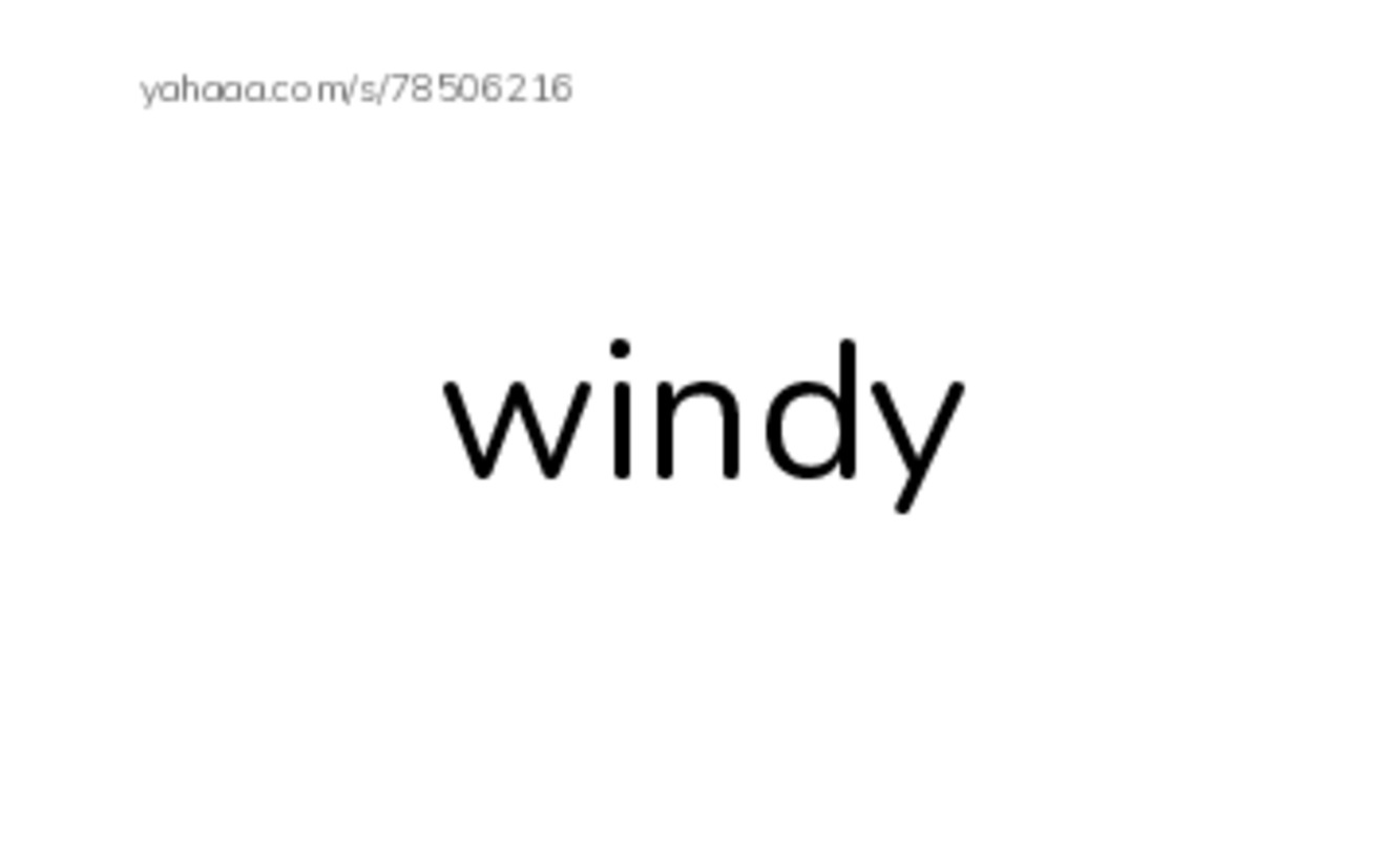 Index cards, words only worksheet for What is the Weather like?