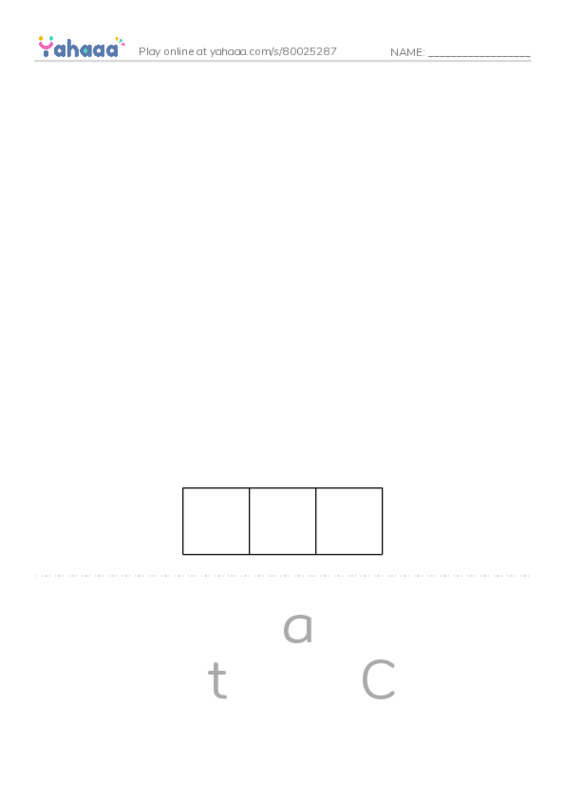Letter scramble puzzle worksheet for On the farm