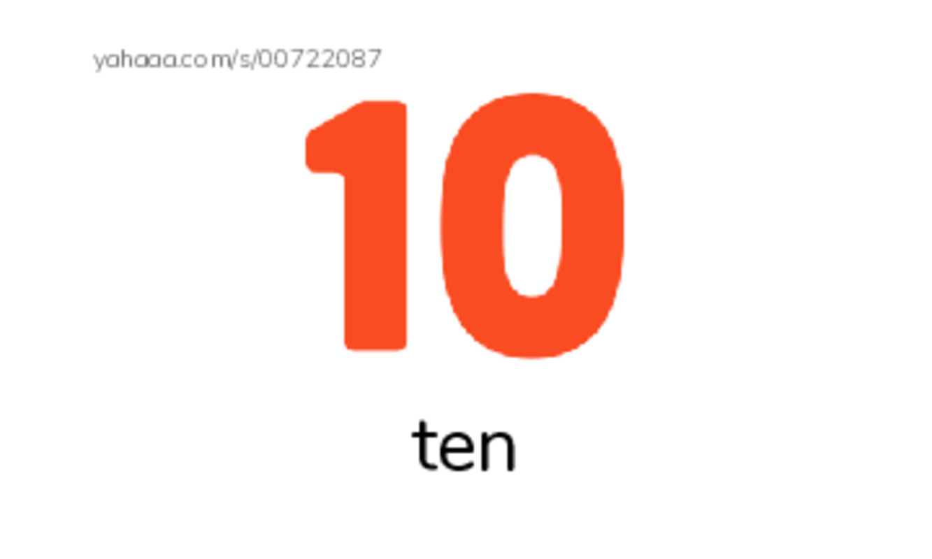 Index cards with pictures worksheet for numbers