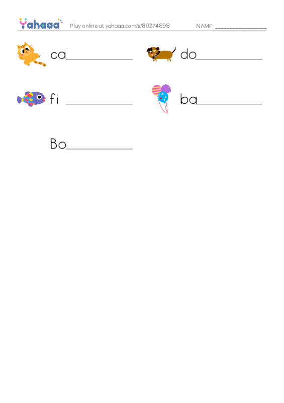 Write the word rows worksheet for JEOPARDY! vocabulary
