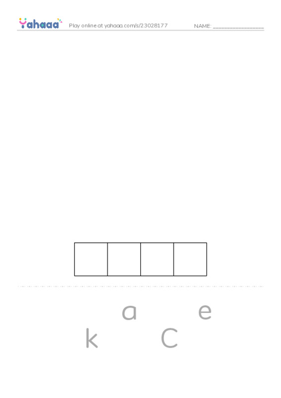Letter scramble puzzle worksheet for Salty sweet