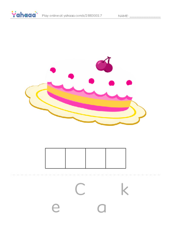 Letter scramble puzzle worksheet for salty sweet