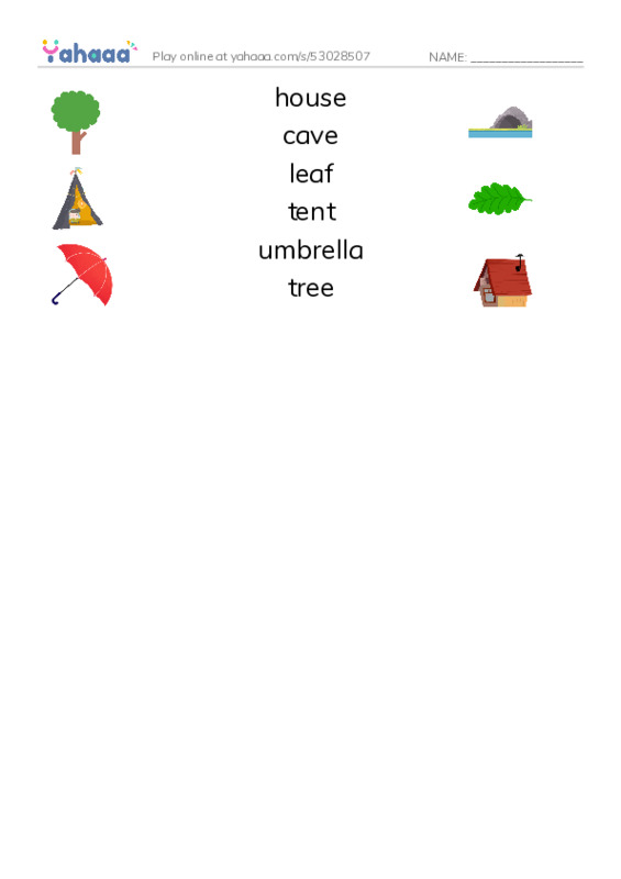 Match both sides worksheet for What gives cover