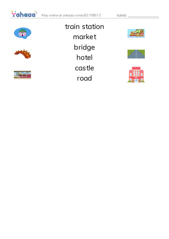 Match both sides worksheet for 13