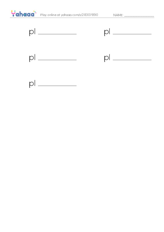 Write the word rows worksheet for UOI sentence plants