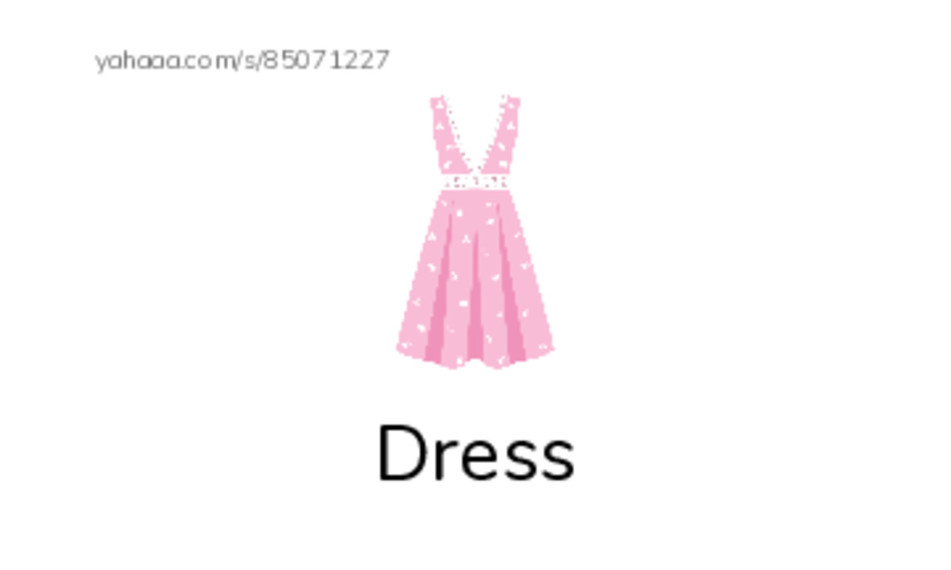 Index cards with pictures worksheet for Clothes