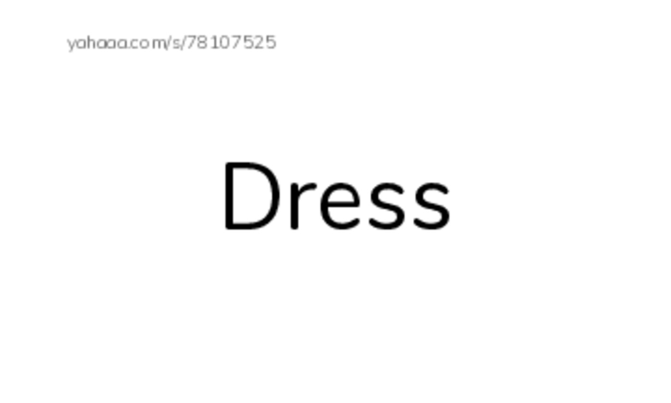 Index cards, words only worksheet for Clothes
