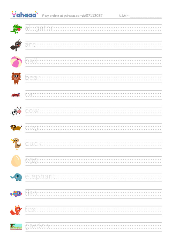 Handwriting lines worksheet for review2-32