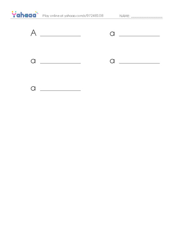 Write the word rows worksheet for Let's go 1