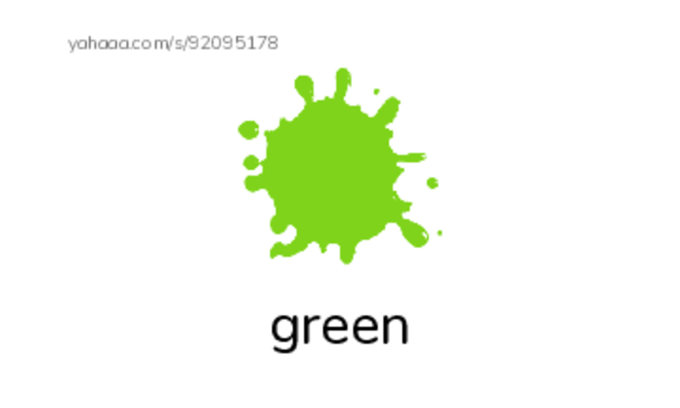 Index cards with pictures worksheet for Colours