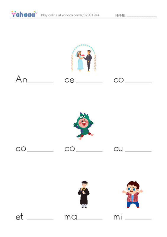 Finish the word worksheet for UNIT 3. PEOPLES OF VIETNAM