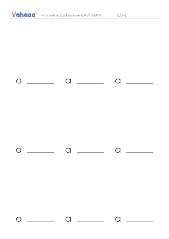 Finish the word worksheet for Unit 8: Animals