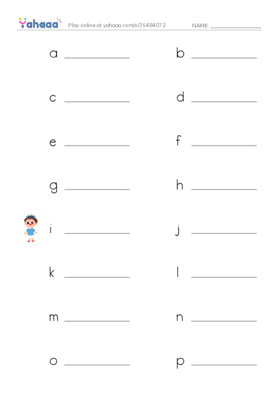 Write the word rows worksheet for Mr. Ghazy Elnahas