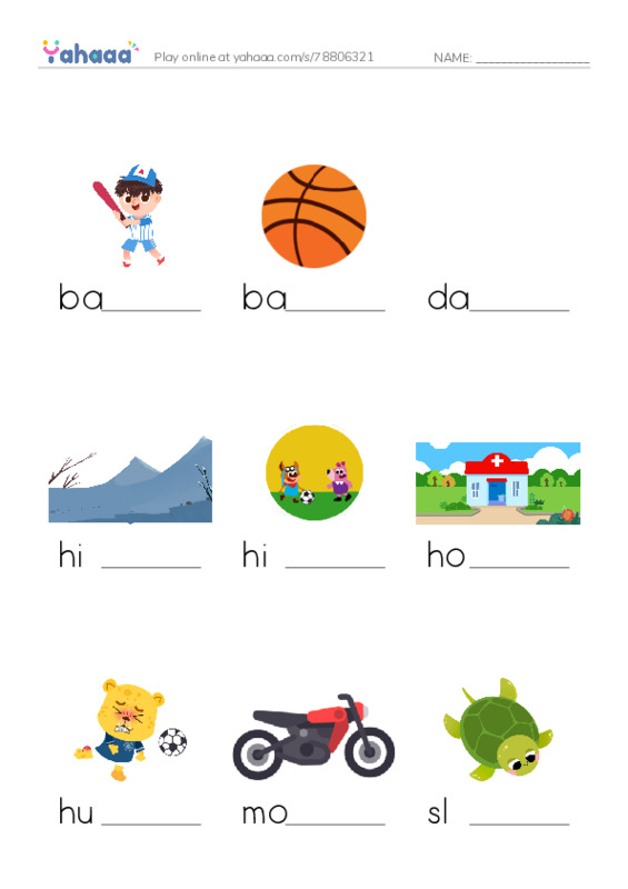 Finish the word worksheet for 1000 words book 2 unit 2