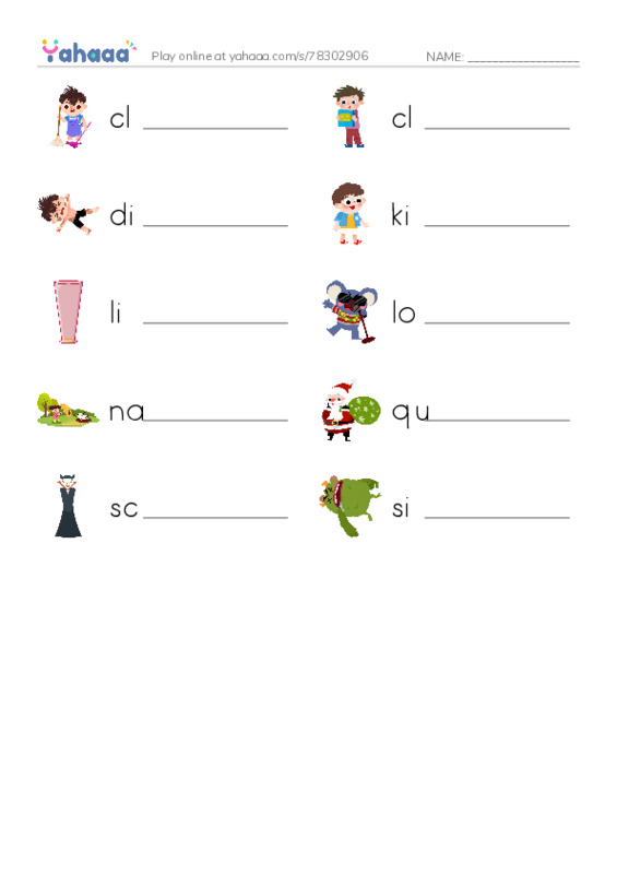 Write the word rows worksheet for Vocab Unit 4