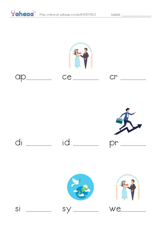 Finish the word worksheet for REX 2 Unit 4A