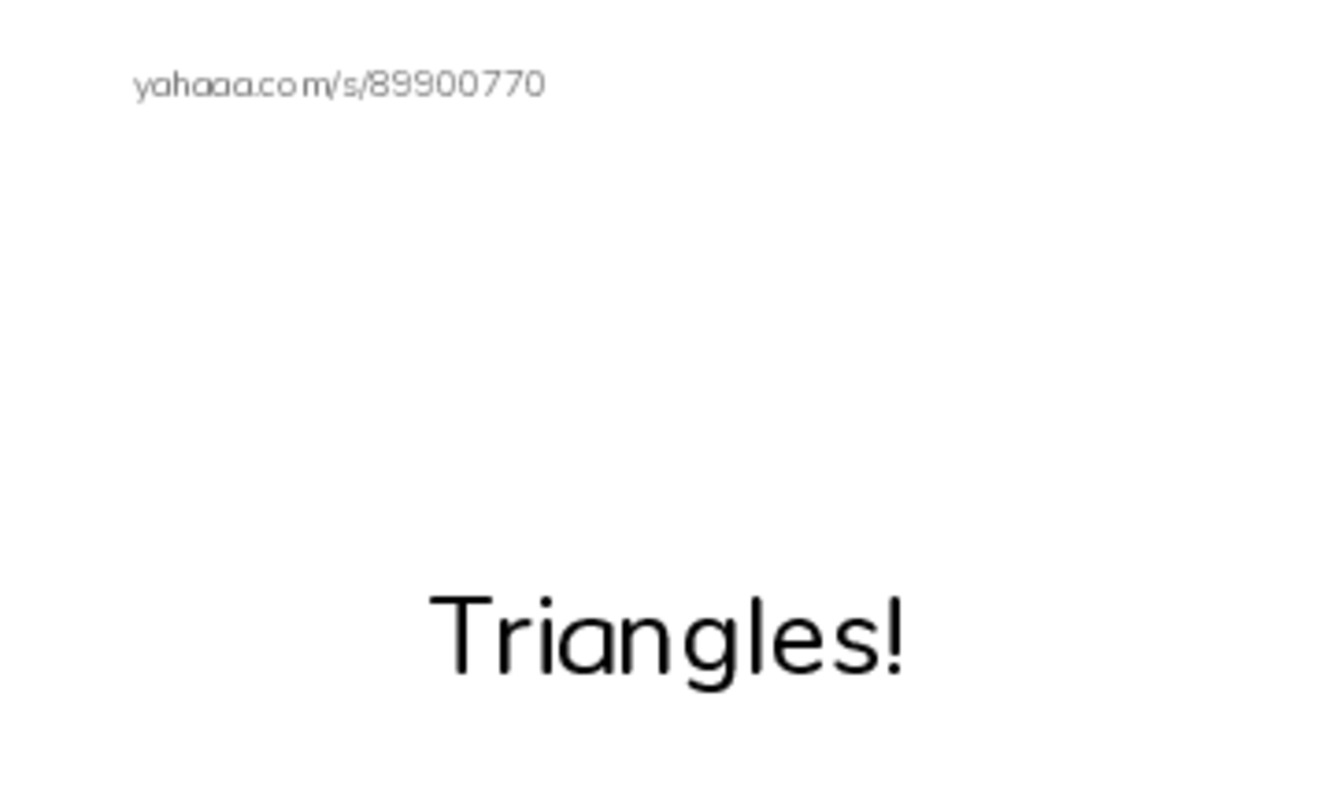 Index cards with pictures worksheet for Triangles!, Triangle, It’s a triangle and 11 more
