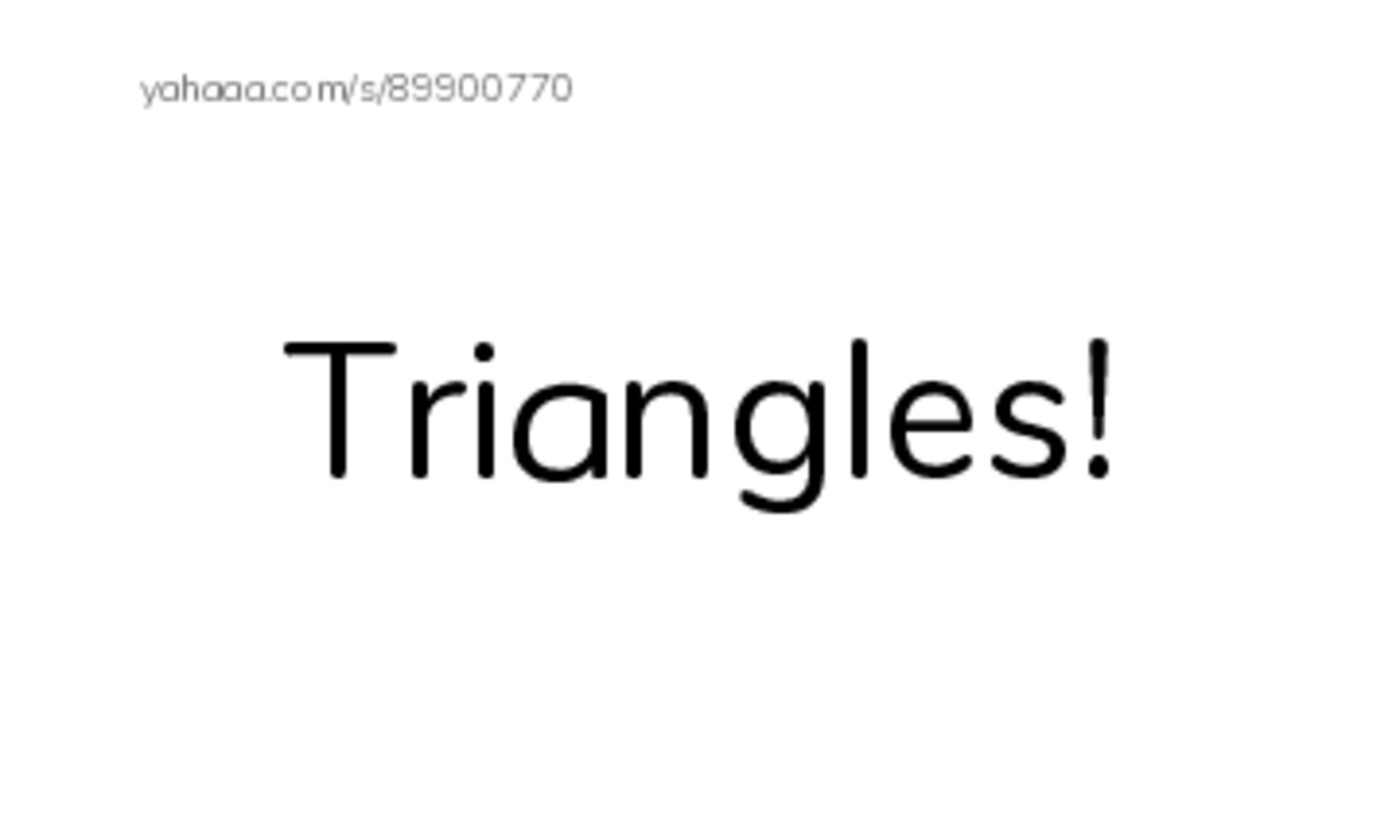 Index cards, words only worksheet for Triangles!, Triangle, It’s a triangle and 11 more