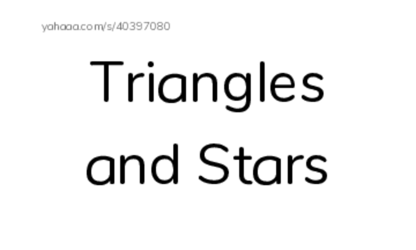 Index cards, words only worksheet for Triangles and Stars, Big N, Nick and 20 more