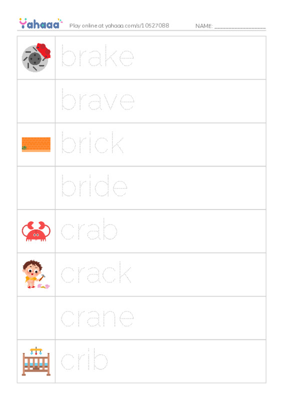 Picture and word rows worksheet for EFL 4 Unit 2