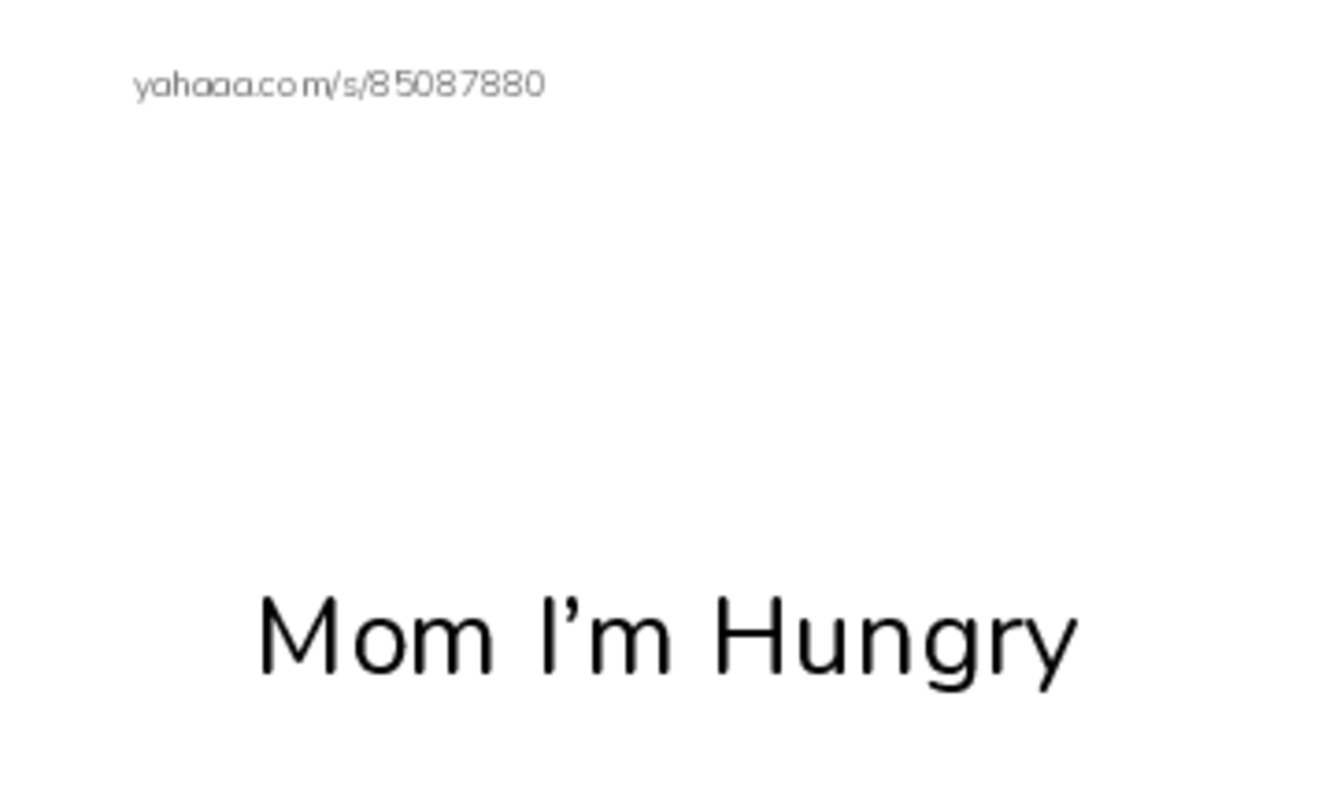 Index cards with pictures worksheet for Mom I’m Hungry, l, lunch and 14 more