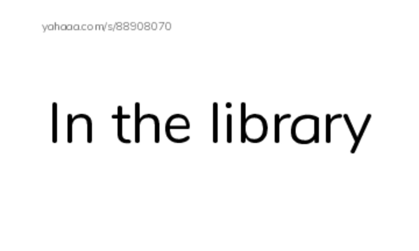 Index cards, words only worksheet for In the library, Aa, Bb and 10 more
