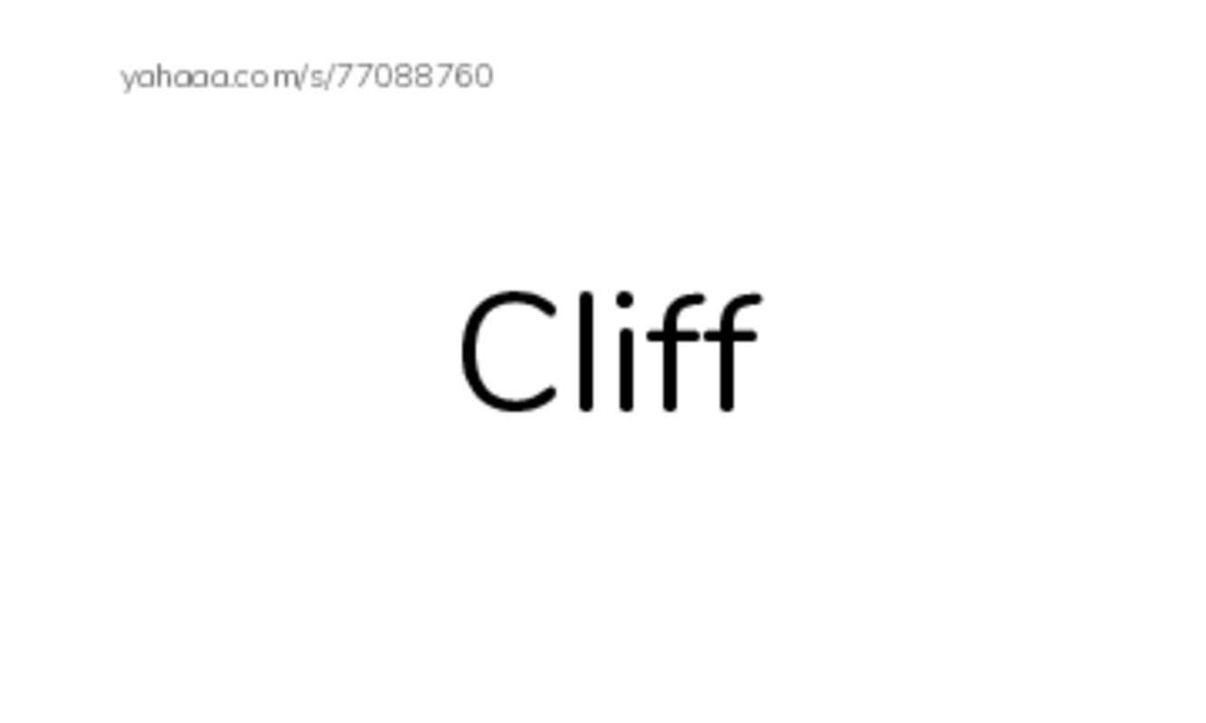 Index cards, words only worksheet for A Pig for Cliff