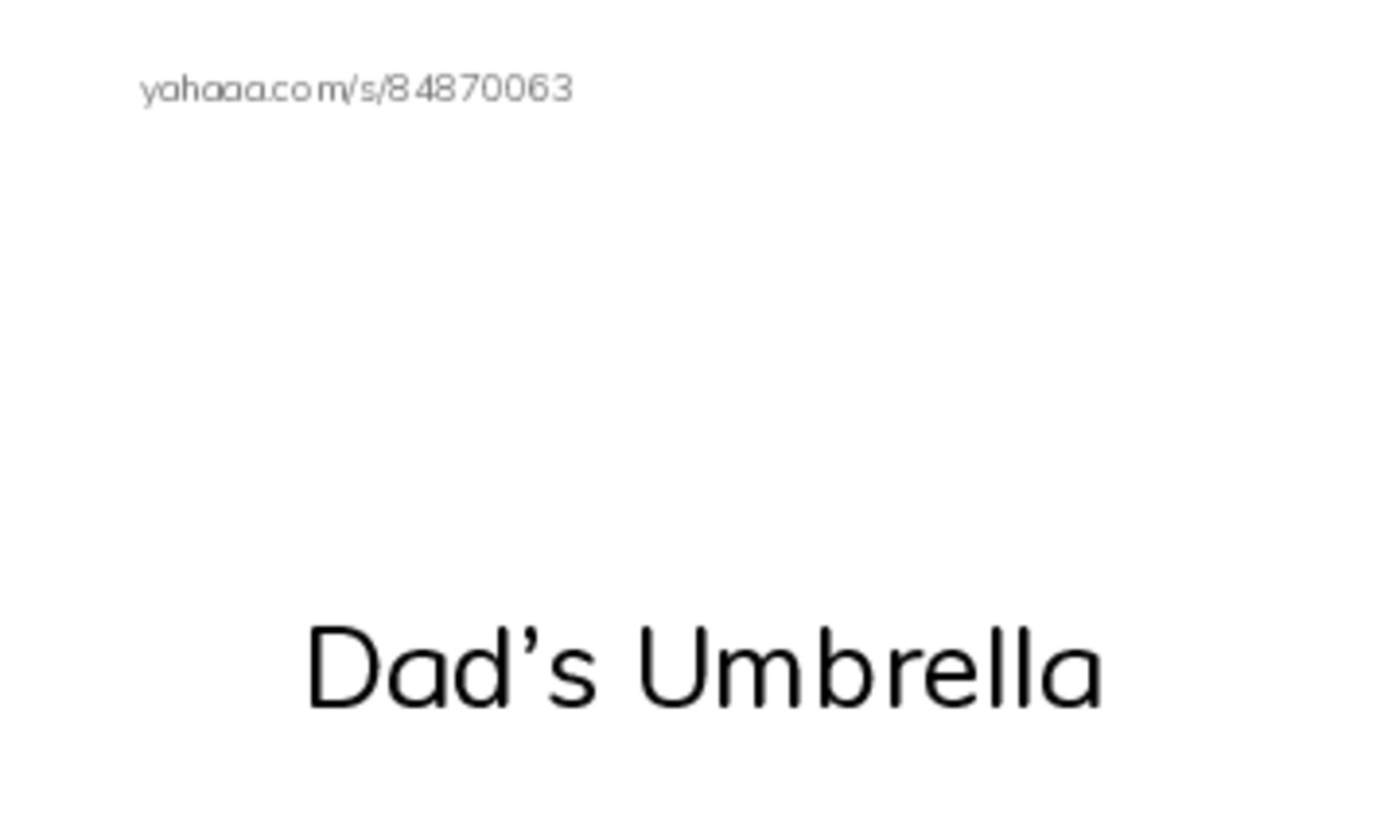 Index cards with pictures worksheet for Dad’s Umbrella, Chet, Chip and 12 more
