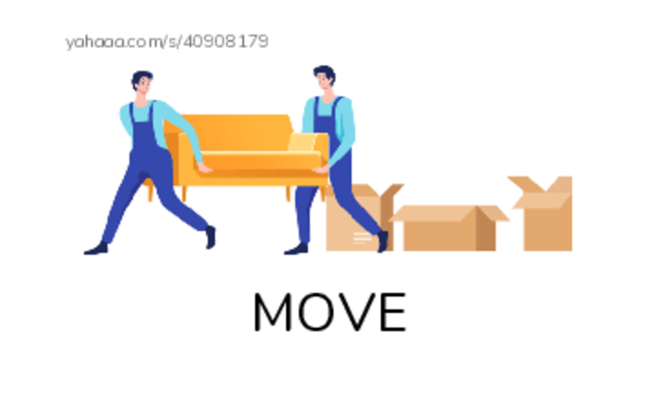 Index cards with pictures worksheet for MOVE IT