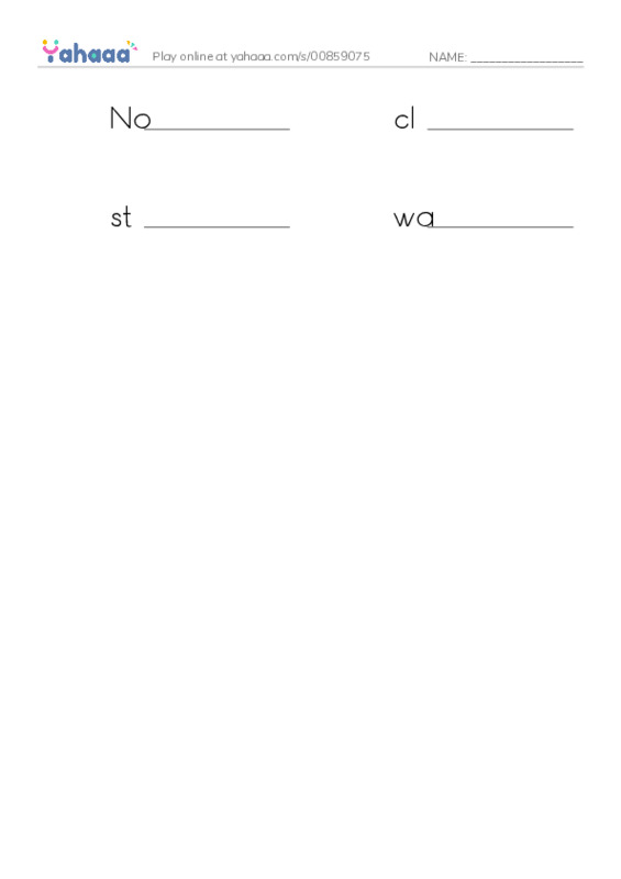 Write the word rows worksheet for Scrambled sentences