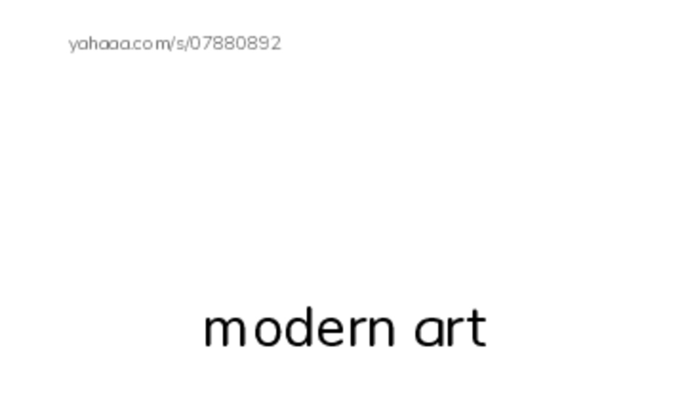 Index cards with pictures worksheet for modern art, in the same way, appreciate and 4 more