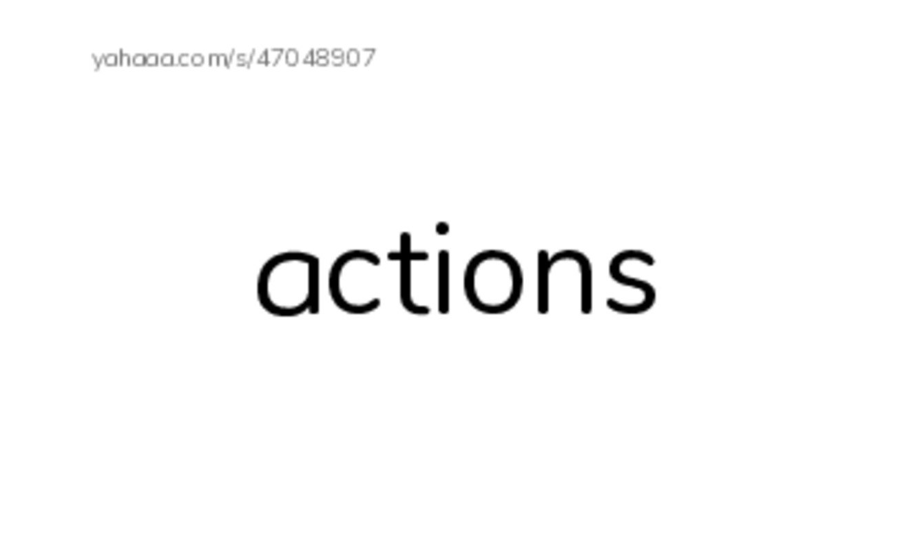 Index cards, words only worksheet for actions, afraid, depend and 5 more