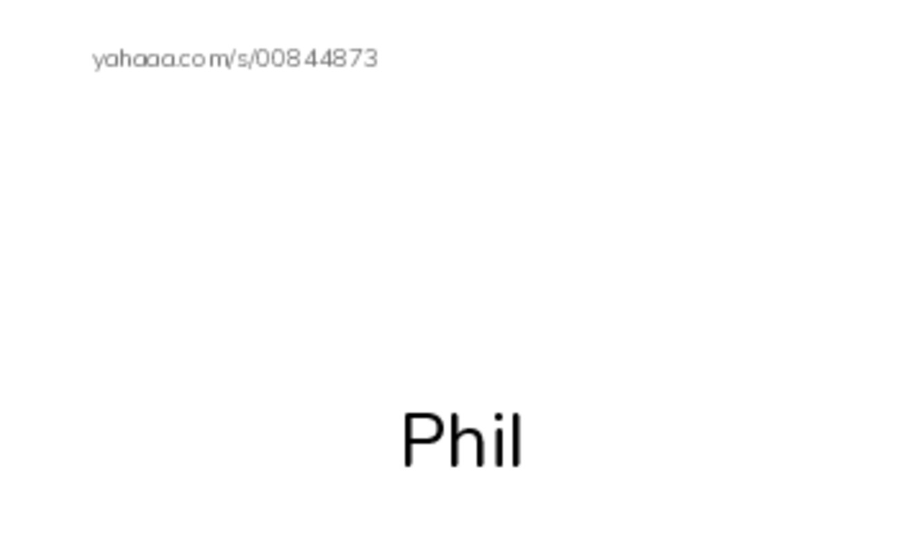 Index cards with pictures worksheet for Phil, phone, photos and 4 more