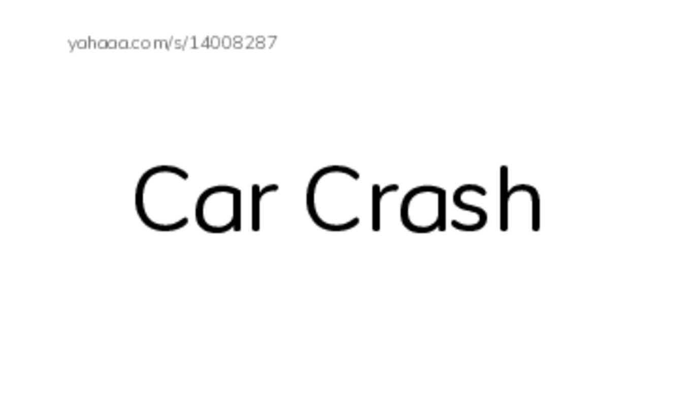 Index cards, words only worksheet for Car Crash, Policeman, policeman and 10 more