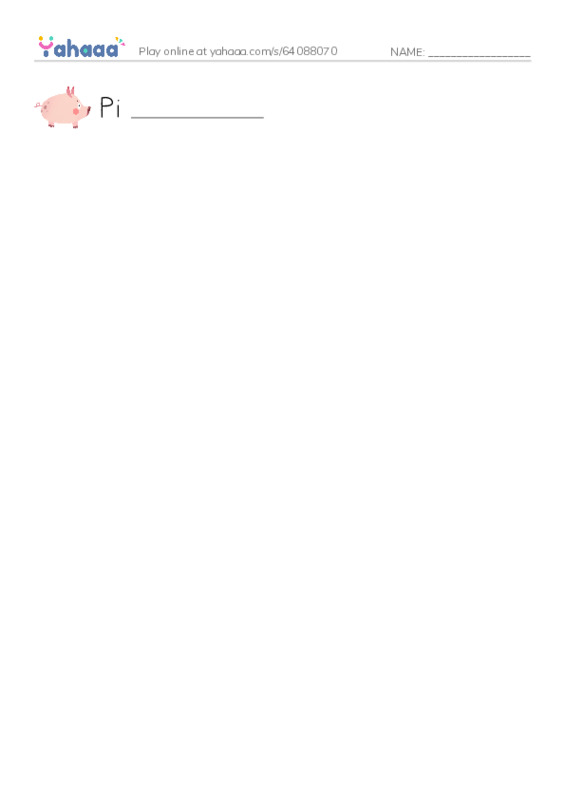 Write the word rows worksheet for Gia Linh