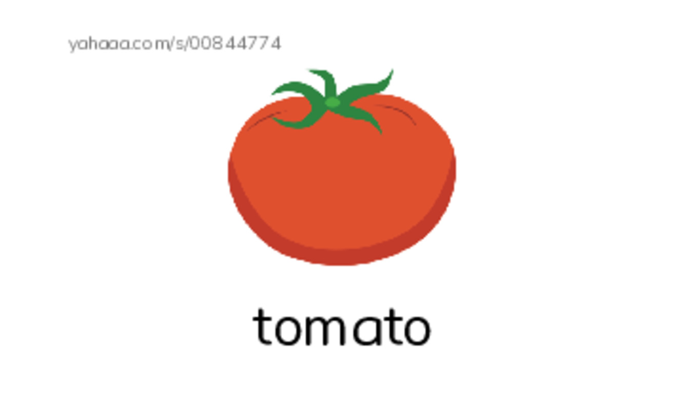 Index cards with pictures worksheet for Vegetables