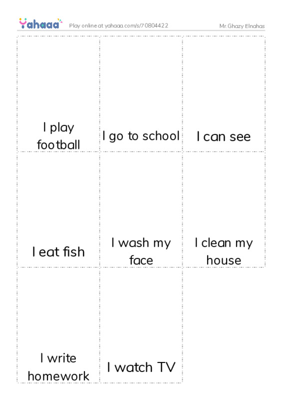 Picture flashcards worksheet for Mr.Ghazy Elnahas