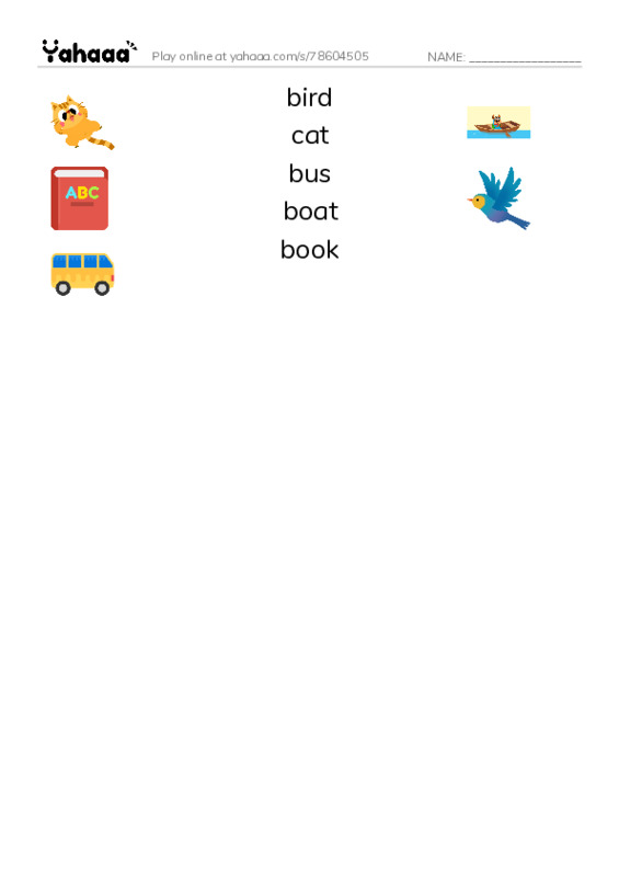 Match both sides worksheet for power up0 U1 Vocabulary 1